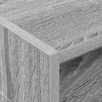 Platenkast Grijs Sonoma 78.5 x 35 x 45 cm Bewerkt hout 8