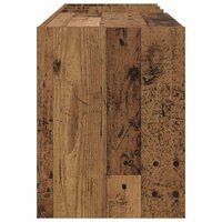Platenkast met plank Oudhout 78.5 x 35 x 45 cm Bewerkt hout 6