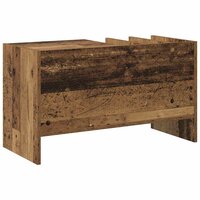 Platenkast met plank Oudhout 78.5 x 35 x 45 cm Bewerkt hout 7