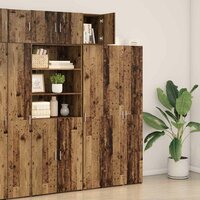 Wandkast Oudhout 30 x 42,5 x 39,5 cm Bewerkt hout 4