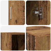 Wandkast Oudhout 30 x 42,5 x 39,5 cm Bewerkt hout 8