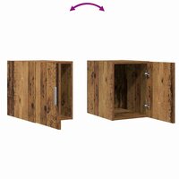 Wandkast Oudhout 30 x 42,5 x 39,5 cm Bewerkt hout 9