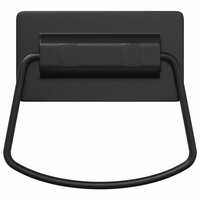 Kast Handvatten 12 pcs Zwart 85 x 45 mm Metaal 5