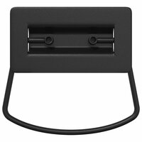 Kast Handvatten 12 pcs Zwart 85 x 45 mm Metaal 6