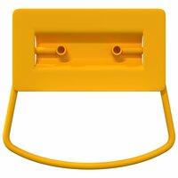 Kast Handvatten 2 pcs Mosterdgeel 85 x 45 mm Metaal 6