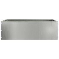 Tuinrand Zilver 40 x 40 x 13 cm Gegalvaniseerd staal 3