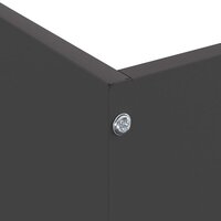 Tuinrand Zwart 50 x 50 x 13 cm Staal 5