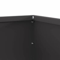 Tuinrand Zwart 50 x 50 x 13 cm Staal 6