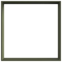 Tuinrand Olijf Groen 60 x 60 x 13 cm Staal 6