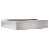 Tuinrand Zilver 60 x 60 x 13 cm Roestvrij staal 2