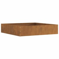 Tuinrand Roestig 60 x 60 x 13 cm Cortenstaal 2