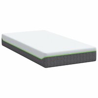 Matras Wit en Grijs 80 x 160 cm Pocketvering 5