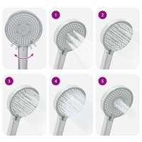 Doucheset Chroom G 1 / 2 inch Koper 7