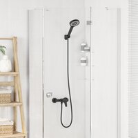 Doucheset Zwart G 1 / 2 inch Koper 3