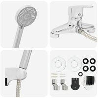 Doucheset Chroom G 1 / 2 inch 6