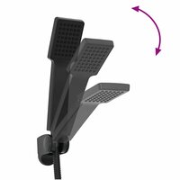 Doucheset Zwart G 1 / 2 inch 8