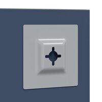 Wandspiegel Vierkant 60 x 60 cm gehard glas 6