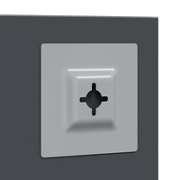 Wandspiegel Rechthoekig 30 x 100 cm gehard glas 6