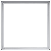 Verhoogde plantenbak Licht Bruin 100 x 100 x 45 cm 8