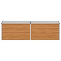 Verhoogde plantenbak Licht Bruin 160 x 40 x 45 cm 5