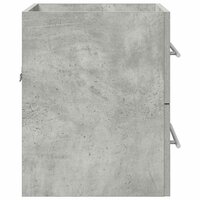 Wastafelkast Beton Grijs 38,5 x 41 x 48 cm Bewerkt hout 7