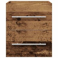 Wastafelkast met lade Oud Hout 38,5 x 41 x 48 cm Bewerkt hout 6