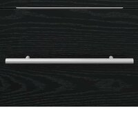 Wastafelkast Zwart Eiken 38,5 x 41 x 48 cm Bewerkt hout 9