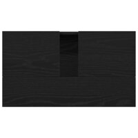 Badkamerkast Zwart Eiken 58 x 33 x 60 cm Bewerkt hout 9