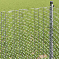 Gelaste draadhek Zilver 0.4 x 10 m 4