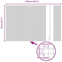 Gelaste draadhek Zilver 1.2 x 10 m 3
