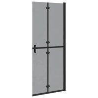 Inloopdouchewand Zwart 90 x 6.5 x 190 cm 7