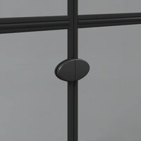 Inloopdouchewand Zwart 90 x 6.5 x 190 cm 9