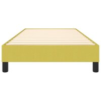 Boxspring bed stof groen 90x200 cm 5