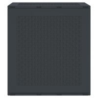 Opbergbox met opslag Antraciet 55 x 53 x 57 cm Polypropyleen 4