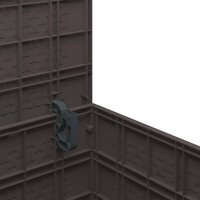 Opbergbox met opslag Bruin 55 x 53 x 57 cm Polypropyleen 7