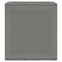 Opbergbox met opslag Lichtgrijs 55 x 53 x 57 cm Polypropyleen 4