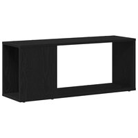 Tv-meubelset Zwart Eiken 80 x 24 x 32 cm Bewerkt hout 2