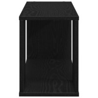 Tv-meubelset Zwart Eiken 80 x 24 x 32 cm Bewerkt hout 7
