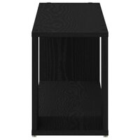 Tv-meubelset Wandgemonteerd Zwart 100 x 24 x 63 cm Bewerkt hout 6