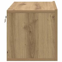 Tv-meubelset Wandgemonteerd Bruin 60 x 30 x 30 cm Bewerkt hout 7
