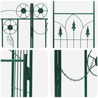 Tuin Boog Effen Groen 102 x 50 x 218 cm 9