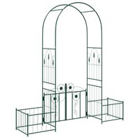 Tuin Boog Effen Groen 203 x 50 x 218 cm 8
