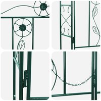 Tuin Boog Effen Groen 9