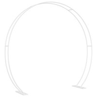 Trouwbogen Wit 223 x 45 x 201 cm Staal 5