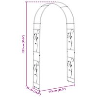 Tuin Boog Bloemen Groen 9