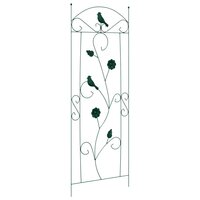 Tuinhek 3 pcs Groen 112 x 40 cm Staal 5