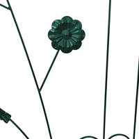 Tuinhek 3 pcs Groen 112 x 40 cm Staal 8