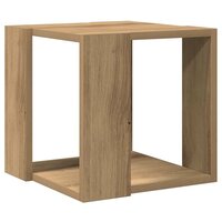 Salontafel Artisan Eiken 32 x 32 x 30 cm Bewerkt hout 7