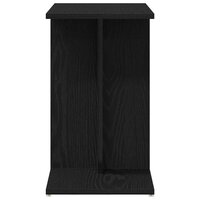 Bijzettafel Zwart Eiken 50 x 30 x 50 cm Bewerkt hout 7