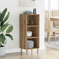 Dressoir Artisan Eiken 34,5 x 32,5 x 90 cm Bewerkt hout 4